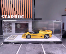 Load image into Gallery viewer, DMH 1:64 Yellow F50 Aperta Convertible Sport Model Diecast Resin Car New
