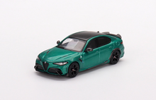Load image into Gallery viewer, BBR 1:64 Green Romeo Giulia GTA Spoiler Sports Diecast Model Metal Car New
