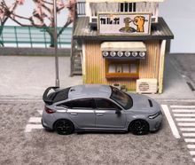 Load image into Gallery viewer, Hobby Japan 1:64 JDM Gray Civic Type R FL5 Engine Model Diecast Metal Car New
