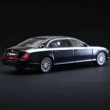Load image into Gallery viewer, SH 1:64 Black 62S Maybach Luxury Sedan Model Diecast Metal Car New
