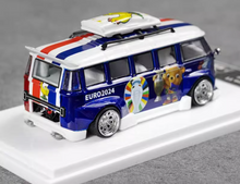 Load image into Gallery viewer, SG 1:64 2024 Euro FR VW T1 Van Bus Camper Kombi Diecast Model Metal Car New Collection
