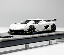 Load image into Gallery viewer, GRYNING 1:64 White JESKO Racing Sports Model Diecast Resin Car New Collection
