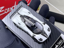 Load image into Gallery viewer, HKM 1:64 White Zonda 760 LH #35 Racing Sports Model Diecast Metal Car New Collection
