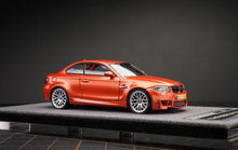 Load image into Gallery viewer, Mortal 1:64 Orange 1M E82 Coupe Sports Model Diecast Metal Car New Collection
