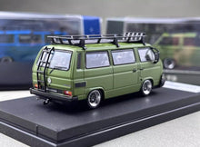 Load image into Gallery viewer, Mortal 1:64 Green VW T3 Multi Van Camper Sports Model Diecast Metal Car New Collection
