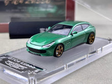 Load image into Gallery viewer, PK 1:64 Green GTC4 Lusso Coupe Sports Model Diecast Metal Car New Collection
