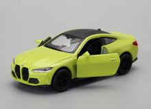 Load image into Gallery viewer, WELLY 1:36 Yellow M4 Coupe Racing Sports Model Diecast Toy Metal Car BN
