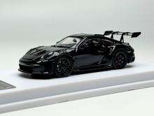 Load image into Gallery viewer, 1:64 LMLF Black 911 992 GT3 RS Racing Sports Model Diecast Metal Car New Collection
