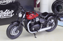 Load image into Gallery viewer, WELLY 1:12 2021 Bonneville Bobber Heavy Sports Model Diecast Metal Motorcycle
