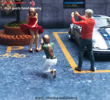 Load image into Gallery viewer, 1:64 Painted Figure Mini Model Miniature Resin Diorama Shooting Star Camera Man
