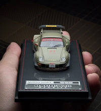 Load image into Gallery viewer, IG 1:64 Matte Green RWB 993 Classic Sports Model Diecast Metal Car New Collection
