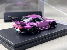 Load image into Gallery viewer, SW 1:64 Purple RWB 993 Big Spoiler Classic Sports Model Diecast Metal Car New Collection
