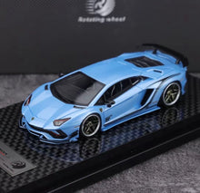 Load image into Gallery viewer, RW 1:64 Ice Blue LP740S Aventador S Sports Model Diecast Resin Car New Collection

