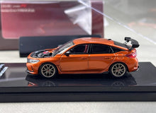 Load image into Gallery viewer, MH 1:64 JDM Orange Civic FL5 R Sports Model Diecast Metal Car New Collection
