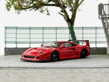 Load image into Gallery viewer, SH 1:64 Red F40 LBWK Widebody Sports Model Diecast Metal Car BN
