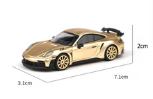 Load image into Gallery viewer, Poprace 1:64 Gold 992 Stinger GTR Racing Sports Model Diecast Metal Car New Collection
