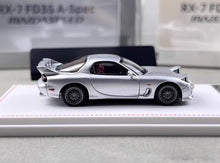 Load image into Gallery viewer, FH 1:64 Silver JDM RX7 FD3S A Spec Speed Sports Model Diecast Metal Car New Collection
