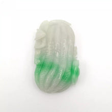 Load image into Gallery viewer, Nature Jade Peanut Pendant Necklace Gift Jewelry charm Blessing Lucky Fortune a
