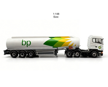 Load image into Gallery viewer, 1:148 White Scania Highline Tanker Truck Model Diecast Metal Car New Collection
