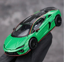 Load image into Gallery viewer, TH 1:64 Green Temerario Sports Model Diecast Metal Car New Collection

