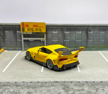 Load image into Gallery viewer, YM 1:64 JDM Yellow Supra Racing Sports Model Diecast Resin Car
