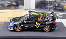 Load image into Gallery viewer, BSC 1:64 Impreza STI WRC06 Ken Block Sports Figure Model Diecast Metal Car New
