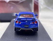 Load image into Gallery viewer, MH 1:64 Blue JDM Skyline GTR R35 Nismo Sports Model Diecast Metal Car New Collection
