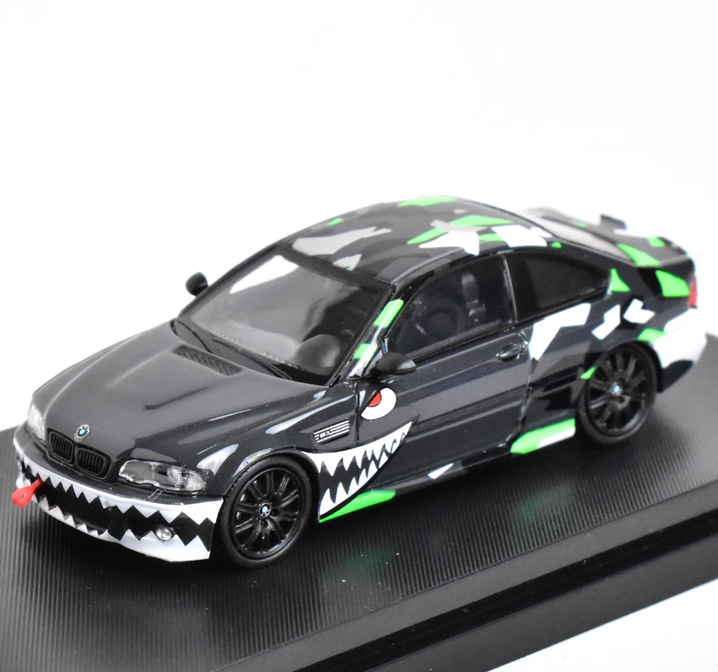SW 1:64 M3 E46 Shark Coupe Sports Model Diecast Metal Car New