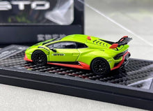 Load image into Gallery viewer, LCD 1:64 Green Huracan STO Sports Model Diecast Metal Car New Collection
