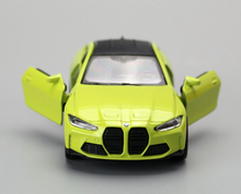 Load image into Gallery viewer, WELLY 1:36 Yellow M4 Coupe Racing Sports Model Diecast Toy Metal Car BN
