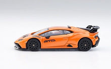 Load image into Gallery viewer, MINIGT 1:64 Orange Lamborghini Huracan Sto Racing Sports Model Toy Metal Car 511
