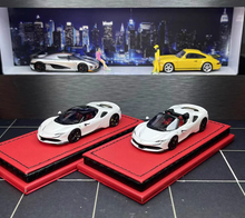 Load image into Gallery viewer, ART 1:64 White SF90 Stradale Racing Sports Model Diecast Resin Car New Collection
