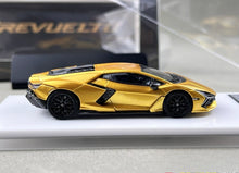 Load image into Gallery viewer, Zincit 1:64 Gold Revuelto V12 Racing Sports Model Diecast Metal Car New Collection

