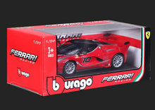 Load image into Gallery viewer, Bburago 1:24 Red FXX K Super Racing Sports Model Diecast Metal Car New
