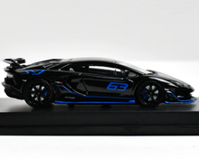Load image into Gallery viewer, 1:64 Black Aventador SVJ LP770-4 Sports Model Diecast Metal Car New Collection
