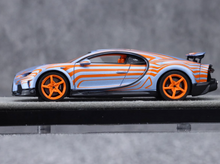 Load image into Gallery viewer, HH 1:64 Blue Orange Chiron Super Sports 300+ Model Diecast Resin Car BN
