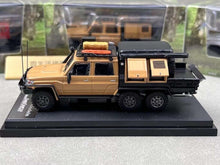 Load image into Gallery viewer, AB 1:64 Yellow Land Cruiser J70 LC79 Pickup Truck 6x6 Model Diecast Metal Car
