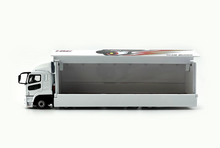 Load image into Gallery viewer, Tarmac 1:64 Fuso Mugen Racing Team Delivery Truck Model Diecast Metal Car New Collection

