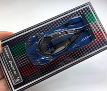 Load image into Gallery viewer, U2 1:64 Blue Carbon Zonda 760LH Racing Sports Model Diecast Resin Car New
