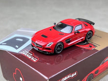 Load image into Gallery viewer, Tarmac 1:64 Red AMG SLS Coupe Racing Sports Model Diecast Metal Car New
