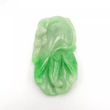 Load image into Gallery viewer, Nature Jade Budha Hand Pendant Necklace Gift Jewelry charm Blessing Lucky New
