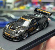 Load image into Gallery viewer, HKM 1:64 Black Carbon 911 GT3 R 992 Rennsport SKYE Model Diecast Metal Car
