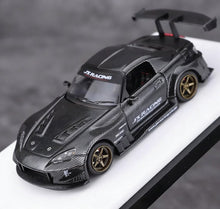 Load image into Gallery viewer, MT 1:64 Show Black Full Carbon S2000 Racing Sports Model Diecast Metal Car New Collection
