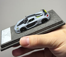 Load image into Gallery viewer, 1:64 Laboratory Gray Gemballa Mirage GT Sports Model Diecast Resin Car New Collection
