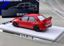 Load image into Gallery viewer, ATS 1:64 JDM Red Lancer Evolution EVO IX 9 Sports Model Diecast Metal Car New Collection
