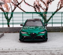Load image into Gallery viewer, BBR 1:64 Green Romeo Giulia GTA Spoiler Sports Diecast Model Metal Car New
