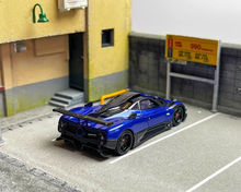 Load image into Gallery viewer, U2 1:64 Blue Zonda 760LH Super Racing Sports Model Diecast Resin Car Box
