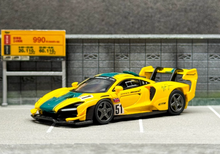 Load image into Gallery viewer, CM 1:64 HEC Set Yellow Mclaren P1 Senna GTR Sports Model Diecast Metal Car New Collection
