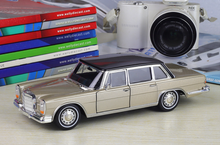 Load image into Gallery viewer, WELLY 1:24 1963 Benz 600 Sedan Classic Vintage Model Diecast Metal Car New
