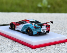 Load image into Gallery viewer, Scalemini 1:64 458 hublot 07# LBWK Racing Sports Model Diecast Resin Car New
